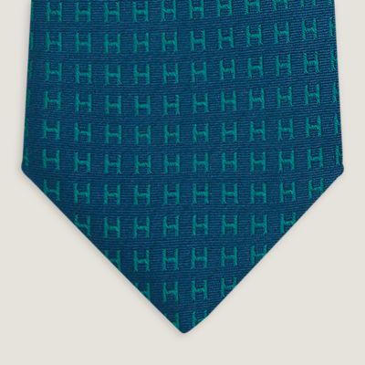 H織りタイ バイカラー 《ファソネ H》 | Hermès - エルメス-公式サイト